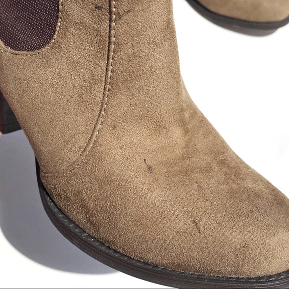 Kate and Mel Brown Suede Ankle Booties - Picture 2 of 4